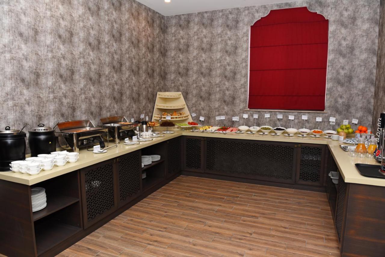 Macara Sheki City Hotel Bagian luar foto