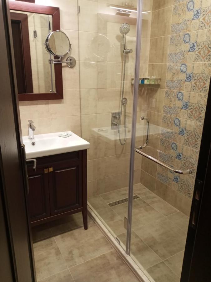 Macara Sheki City Hotel Bagian luar foto