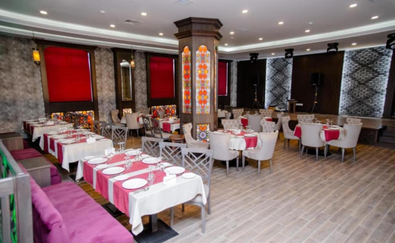 Macara Sheki City Hotel Bagian luar foto