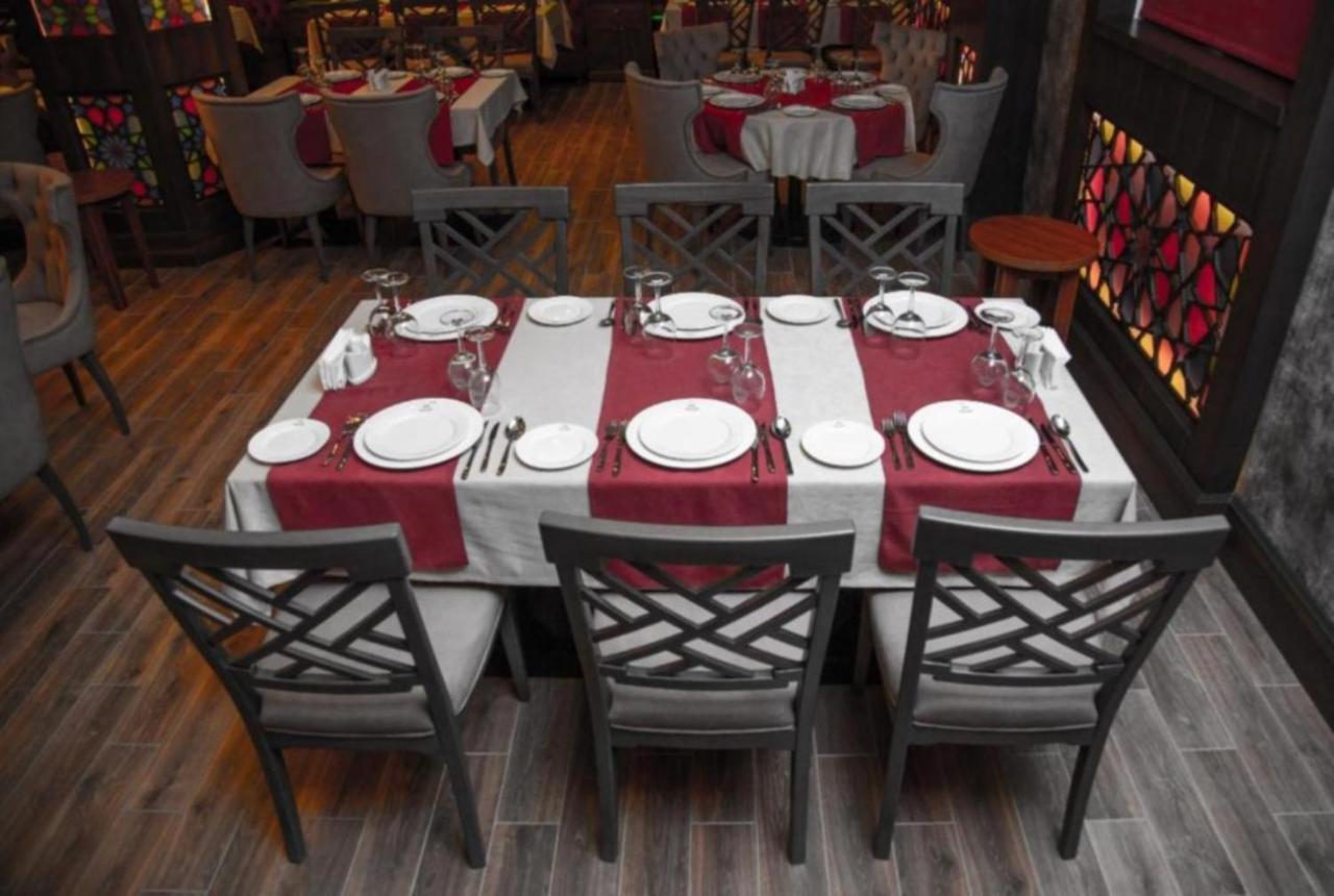 Macara Sheki City Hotel Bagian luar foto
