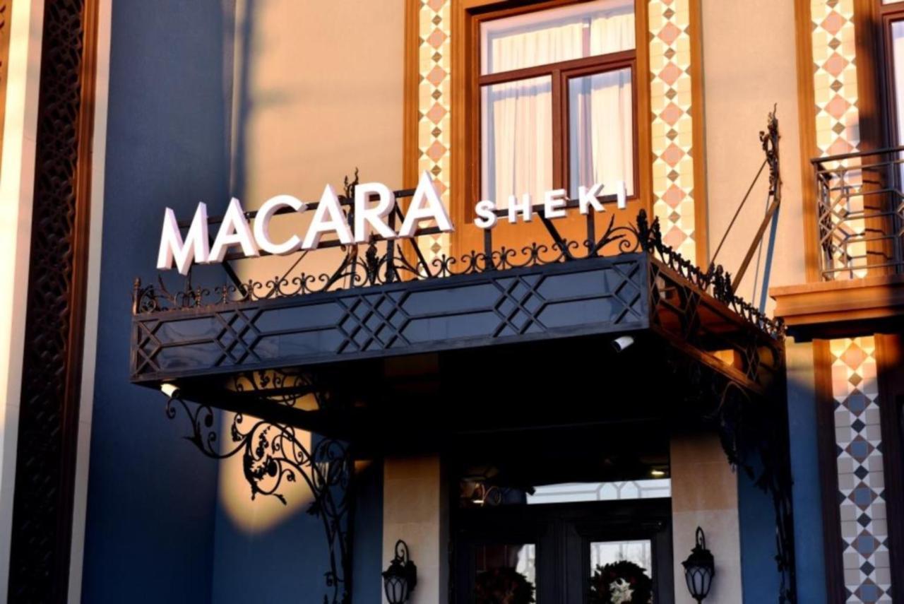 Macara Sheki City Hotel Bagian luar foto
