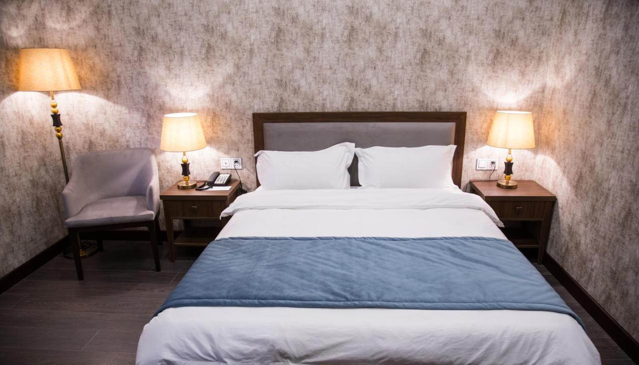 Macara Sheki City Hotel Bagian luar foto