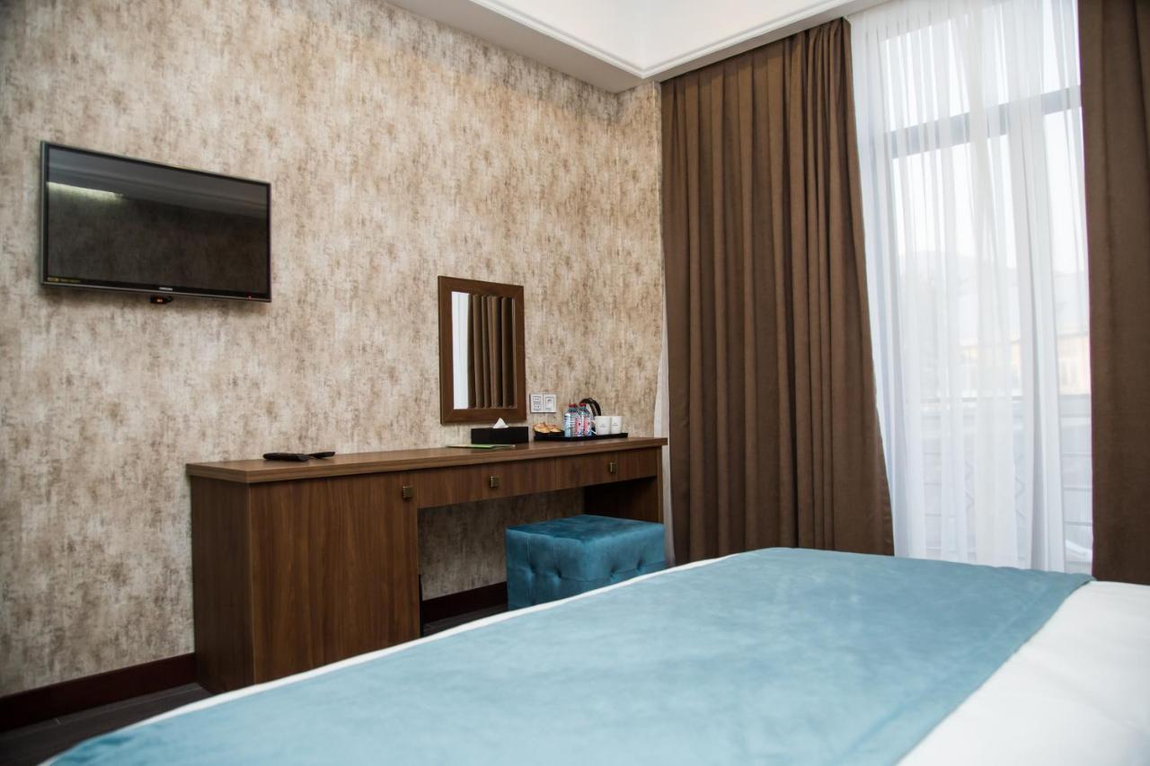 Macara Sheki City Hotel Bagian luar foto
