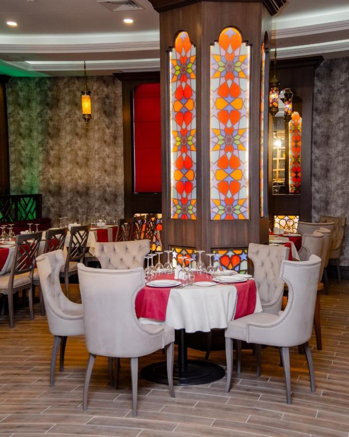 Macara Sheki City Hotel Bagian luar foto